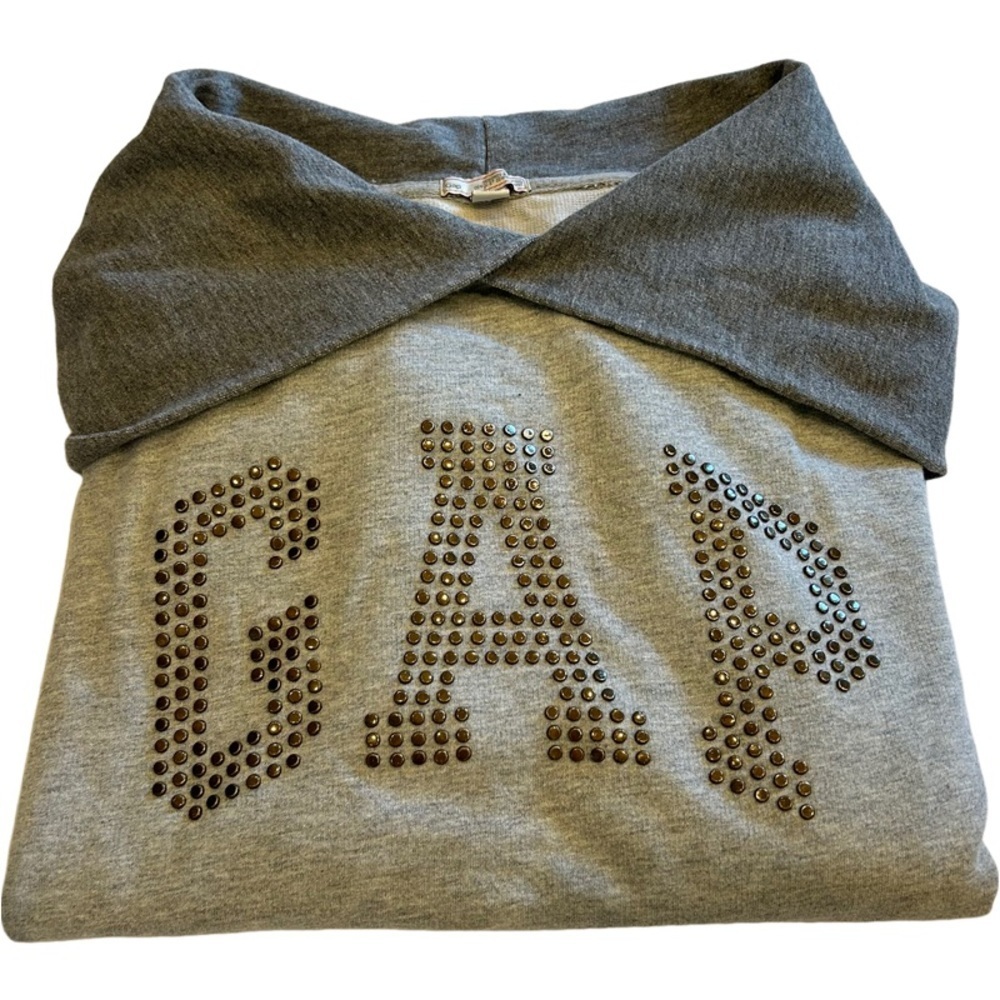 GAP vintage hoodie with GAP studded logo